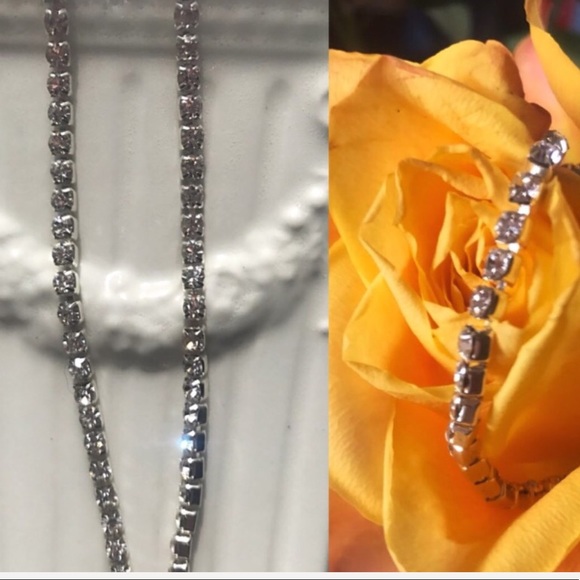 LAST ONE Crystal Choker (H24) - Picture 5 of 5